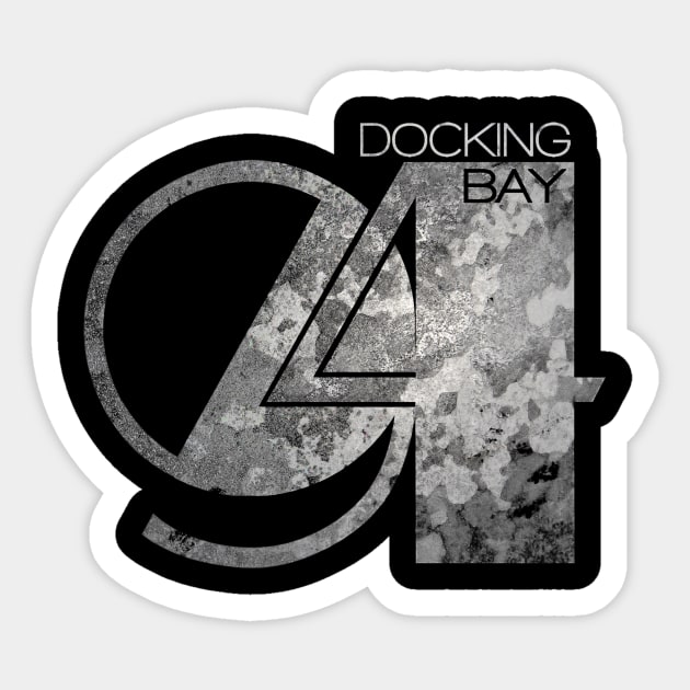 Docking Bay 94 Sticker by bronzarino